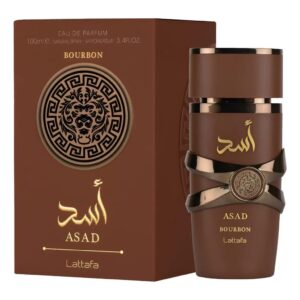 Perfume Árabe Asad Bourbon Lattafa 100ml Masculino